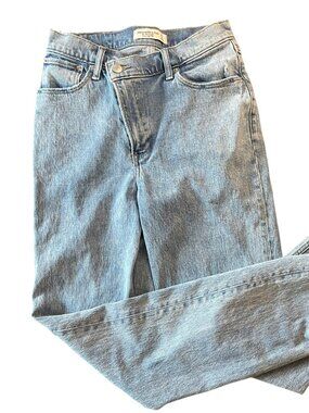 Abercrombie & Fitch The 90s Straight Ultra High Rise Crossover Jeans Size 27/4R